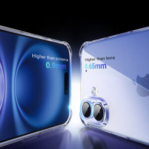 Ugreen Bright Cushion CA101 dėklas skirtas Apple iPhone 16 Plus - Clear - Image 8