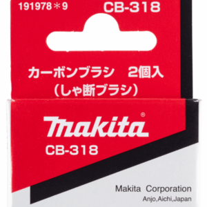 CZ.MAKITA ANGLINIAI ŠEPETĖLIAI CB-318 2vnt.
