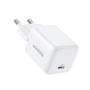 Ugreen Nexode N Series X512 20W GaN 1x USB-C Wall Charger - baltos spalvos