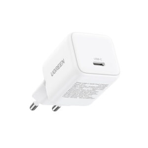Ugreen Nexode N Series X512 20W GaN 1x USB-C Wall Charger - baltos spalvos - Image 4