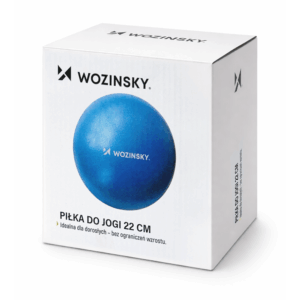 Wozinsky WPDP-N22 rehabilitation exercise ball 25cm - blue - Image 2
