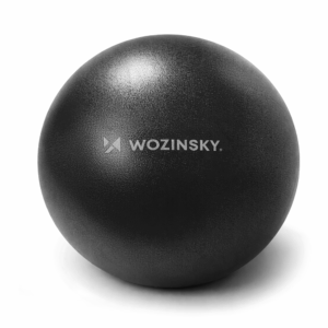 Wozinsky WPDP-C22 rehabilitation exercise ball 25cm - juodos spalvos