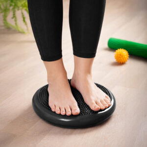 Wozinsky WPSD-02 sensory cushion for rehabilitation hedgehog - juodos spalvos - Image 4