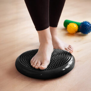 Wozinsky WPSD-02 sensory cushion for rehabilitation hedgehog - juodos spalvos - Image 5