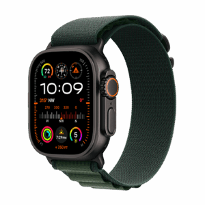 Išmanusis laikrodis  Apple Watch Ultra 2 (2024) LTE 49mm Black Titanium Case with Alpine Loop M - Dark Green