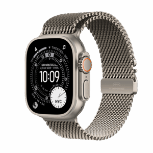 Išmanusis laikrodis  Apple Watch Ultra 3 (2025) 5G 49mm Natural Titanium Case with Natural Titanium Milanese Loop M - Natural