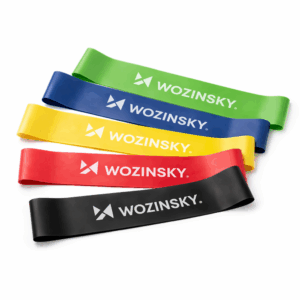 Wozinsky WGO-5 latex resistance bands - 5 pcs.