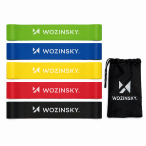 Wozinsky WGO-5 latex resistance bands - 5 pcs. - Image 2