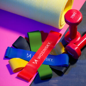 Wozinsky WGO-5 latex resistance bands - 5 pcs. - Image 3