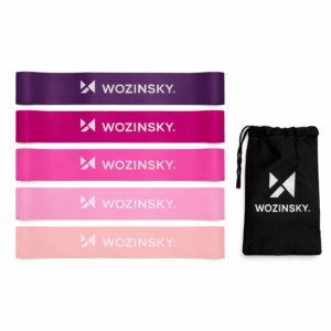 Wozinsky WGO-5A TPE resistance bands - 5 pcs. - Image 2