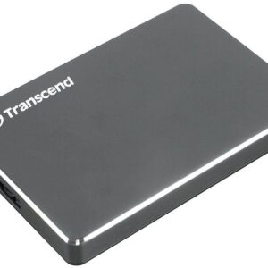 External HDD|TRANSCEND|StoreJet|1TB|USB 3.1|Colour Iron Grey|TS1TSJ25C3N