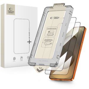 Apsauginis stiklas Tech-Protect Quick Set+ 2-pack Samsung Galaxy S26 Ultra juodos spalvos
