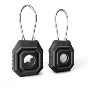 Tech-Protect Kevlar Seal Apple AirTag 1 / 2 juodos spalvos