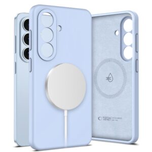 Tech-Protect Silicone MagSafe Samsung Galaxy S26 Sky mėlynos spalvos