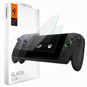 Apsauginis stiklas Spigen GLAS.TR SLIM 2-PACK ROG ALLY / ALLY X 2023-2025 / MSI CALW 7 AI+ CLEAR