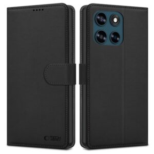 Tech-Protect PINIGINĖS TIPO dėklas MOTOROLA MOTO G57 POWER / G67 POWER JUODAS