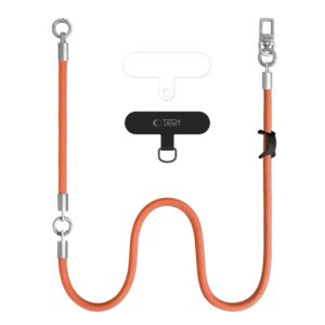 Tech-Protect C10S ROPE CROSSBODY & WRIST ORANGE/TITANIUM - Image 2
