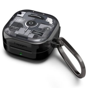 Spigen Ultra Hybrid Samsung Galaxy BUDS 4 / 4 PRO ZERO ONE juodos spalvos