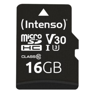 MEMORY MICRO SDHC 16GB C10/W/ADAPTER 3433470 INTENSO