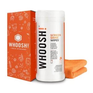 WHOOSH! Screen Shine Wipes Canister (70 servetėlių)