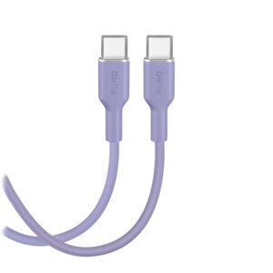 Puro ICON USB-C - USB-C Cable 1.5m - violetinės spalvos - Image 2