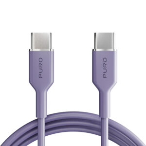 Puro ICON USB-C - USB-C Cable 1.5m - violetinės spalvos