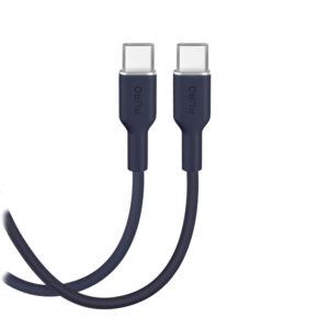 Puro ICON USB-C - USB-C Cable 1.5m - Navy Blue - Image 2