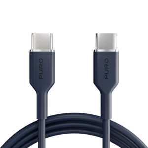 Puro ICON USB-C - USB-C Cable 1.5m - Navy Blue