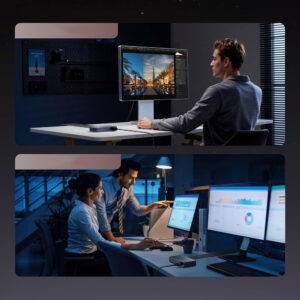 Switch Ugreen 6-Port 1Gb/s Ethernet Switch with PoE - pilkos spalvos - Image 5