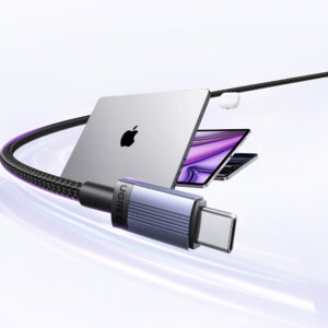 Ugreen USB-C to USB-C PD kabelis 100W 5A 1m - juodos spalvos - Image 3