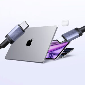 Ugreen USB-C to USB-C PD kabelis 100W 5A 1m - juodos spalvos - Image 5