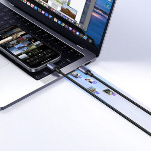 Ugreen USB-C to USB-C PD kabelis 240W 3m - juodos spalvos - Image 4