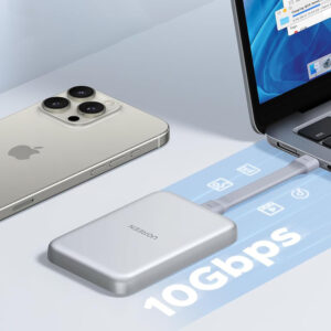 Ugreen M.2 NVMe SSD Magnetic Case - baltos spalvos - Image 7