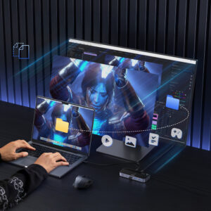 Ugreen switch USB-C USB-A 10Gb/s - pilkos spalvos - Image 4