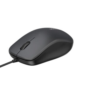 Ugreen wired optical mouse - juodos spalvos - Image 2
