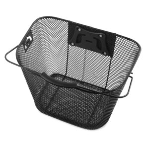 Wozinsky WKM-MM metal handlebar bicycle basket - juodos spalvos - Image 3