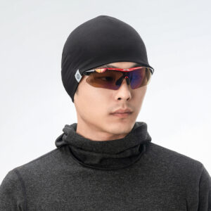 Rockbros YDM002 Tencel + Wool Hat, One Size, juodos spalvos - Image 4