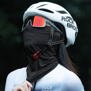 Rocbros YDWB005 thermal scarf tencel + wool universal size - juodos spalvos - Image 3