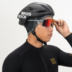 Rockbros YDM001 double-sided thermal hat, one size fits all - pilkos spalvos - Image 2