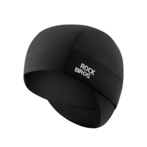 Rockbros M015 Winter Reversible Cycling Cap Size 54-61 cm - juodos spalvos