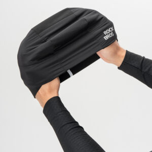 Rockbros M015 Winter Reversible Cycling Cap Size 54-61 cm - juodos spalvos - Image 2