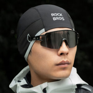 Rockbros M016 Winter Windproof Cycling Cap Size 54-61 cm - juodos spalvos - Image 3