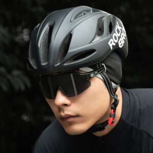 Rockbros M016 Winter Windproof Cycling Cap Size 54-61 cm - juodos spalvos - Image 5