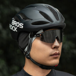 Rockbros M016 Winter Windproof Cycling Cap Size 54-61 cm - juodos spalvos - Image 9