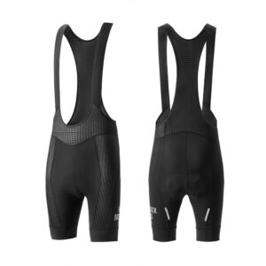 Rockbros YDDK009 Men's Cycling Bib Shorts with Pad Size XL - juodos spalvos - Image 2