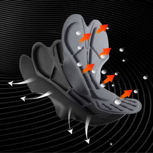 Rockbros YDDK009 Men's Cycling Bib Shorts with Pad Size S - tamsiai mėlynos spalvos - Image 9