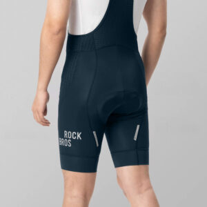 Rockbros YDDK009 Men's Cycling Bib Shorts with Pad Size M - tamsiai mėlynos spalvos - Image 5