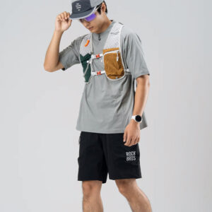 Rockbros YDDK015 shorts with belt size XXL - juodos spalvos - Image 8