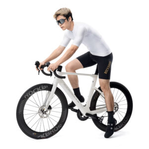 Rockbros 15200025 Short Sleeve Cycling Jersey Size XS - baltos spalvos - Image 4