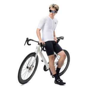 Rockbros 15200025 Short Sleeve Cycling Jersey Size M - baltos spalvos - Image 4